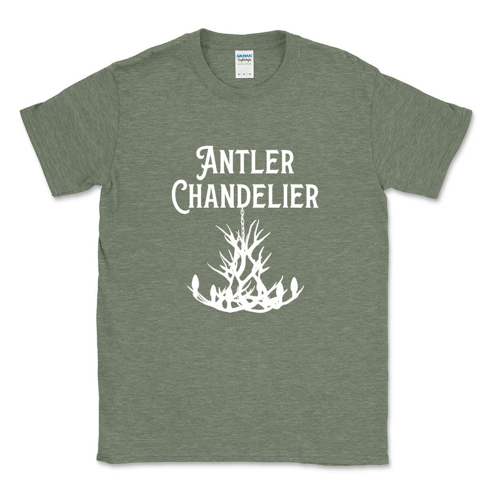 ANTLER CHANDELIER ~ youth softstyle tee