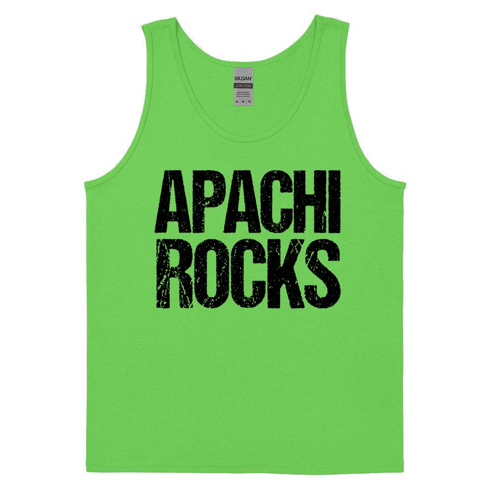 APACHI ROCKS TANK ~ APACHI DAY CAMP ~ adult ~ classic unisex fit