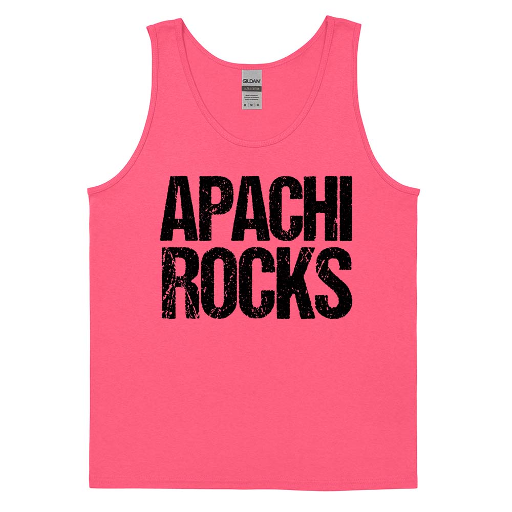 APACHI ROCKS TANK ~ APACHI DAY CAMP ~ adult ~ classic unisex fit