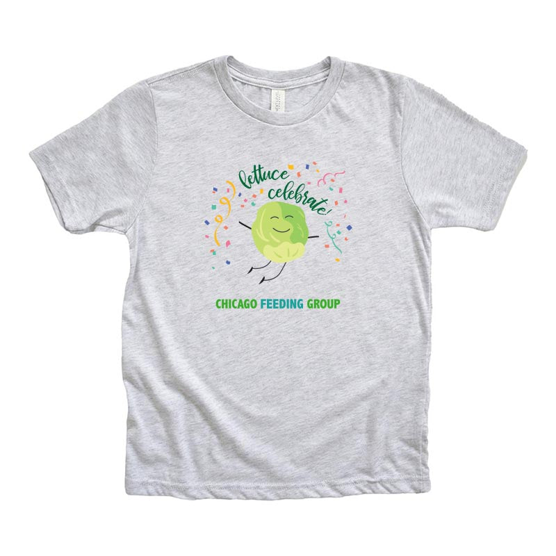 LETTUCE CELEBRATE CHICAGO FEEDING GROUP  NEXT LEVEL YOUTH TRIBLEND TEE   classic fit - humanKIND