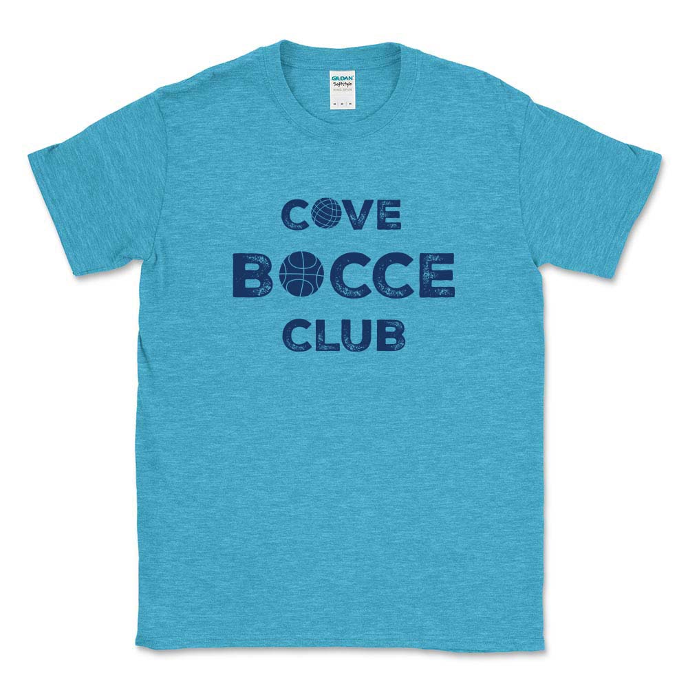 COVE BOCCE CLUB TEE ~ youth and adult ~ classic unisex fit