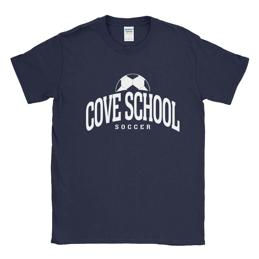 COVE SOCCER TEE ~ youth and adult ~ classic unisex fit