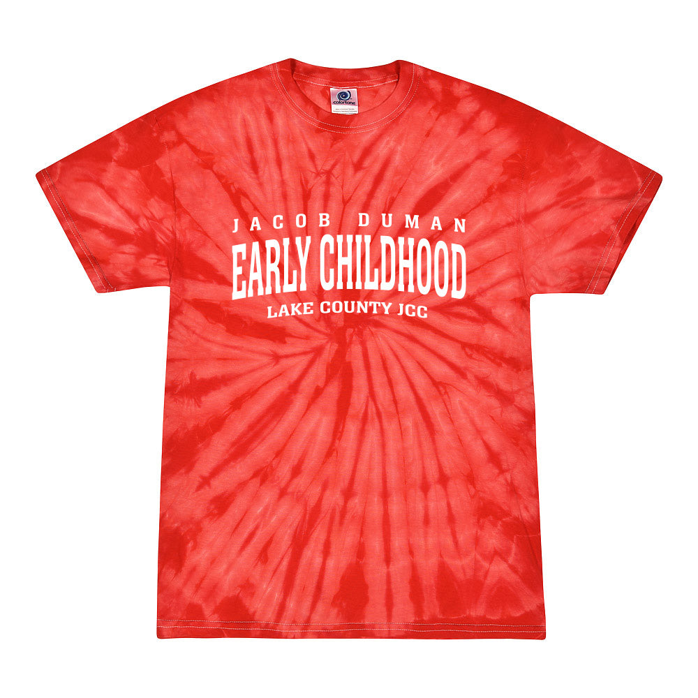 EARLY CHILDHOOD ARC ~ adult tie dye tee