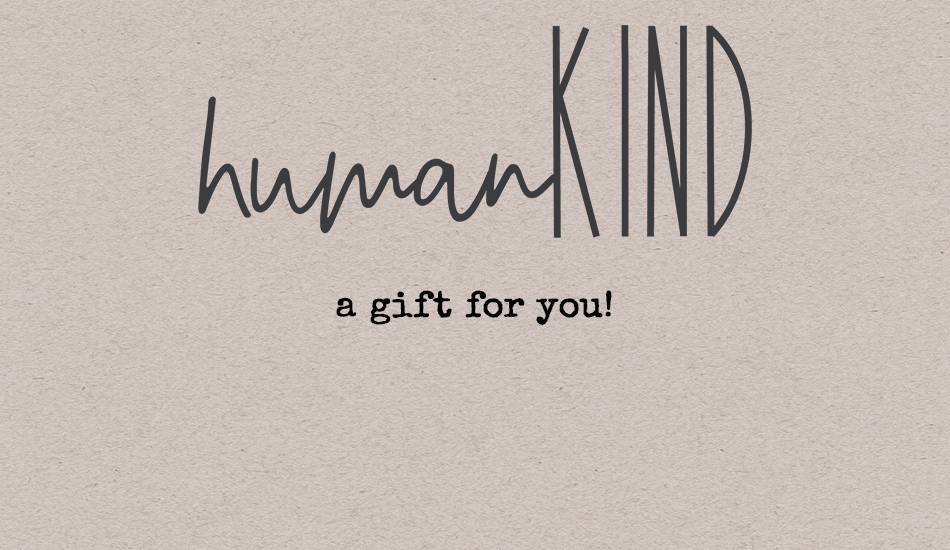 Gift Card - humanKIND shop with a purpose