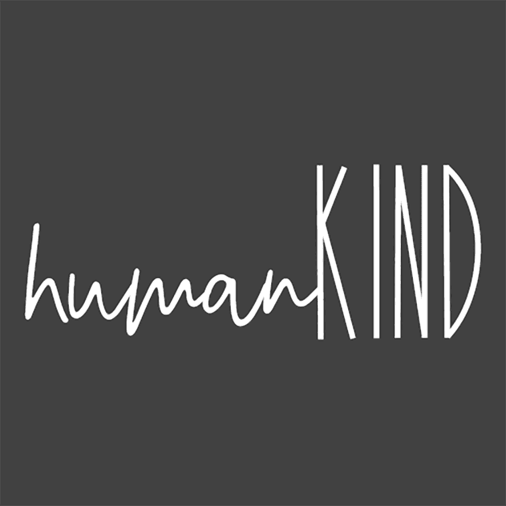 DESIGN: humanKIND LOGO WHITE