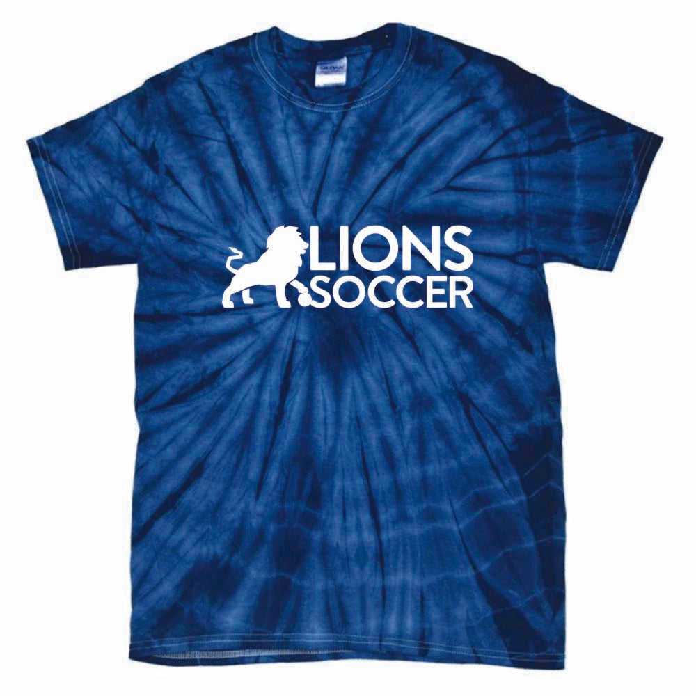 LINCOLN PARK HIGH SCHOOL SOCCER TIE DYE TEE ~ classic unisex fit