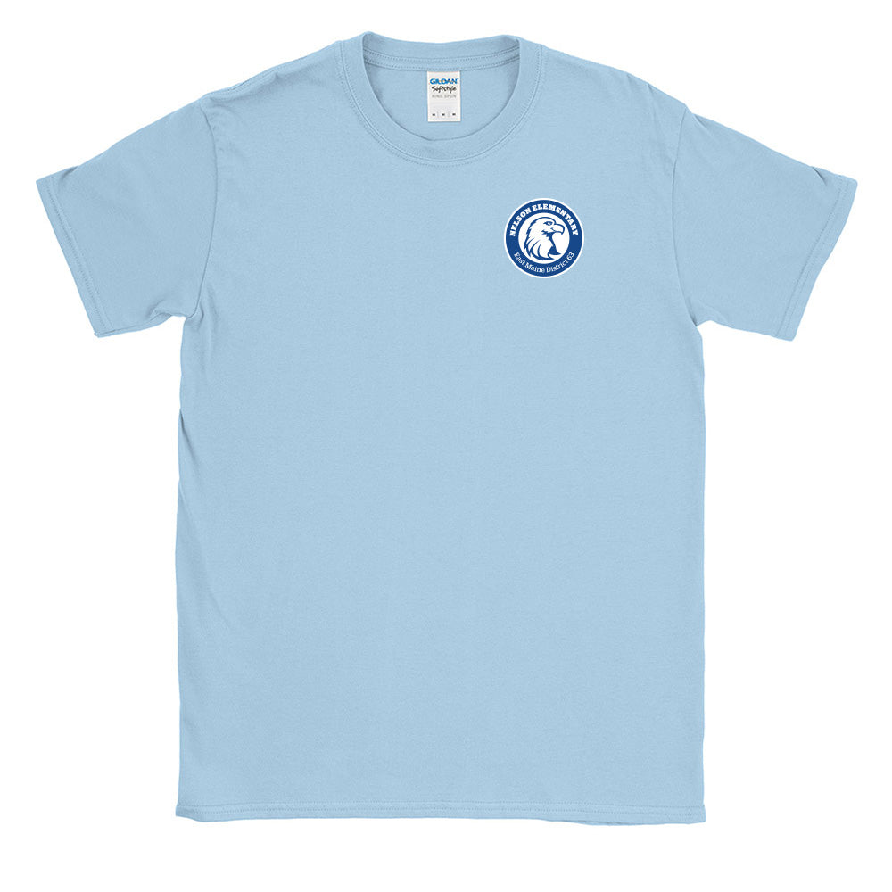 LOGO UNISEX COTTON SOFTSTYLE TEE ~ NELSON ELEMENTARY SCHOOL ~ classic fit