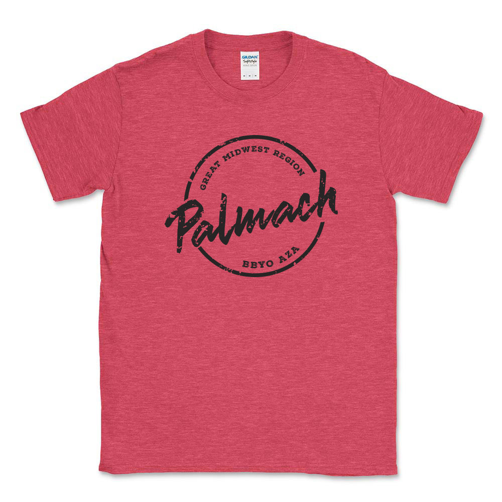 PALMACH VINTAGE FONT ~ softstyle tee ~ classic fit