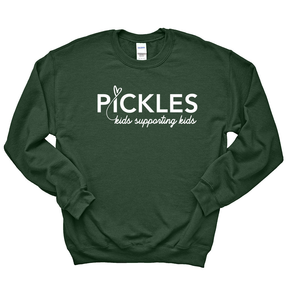 PICKLES ~ unisex fleece crewneck sweatshirt ~ classic fit
