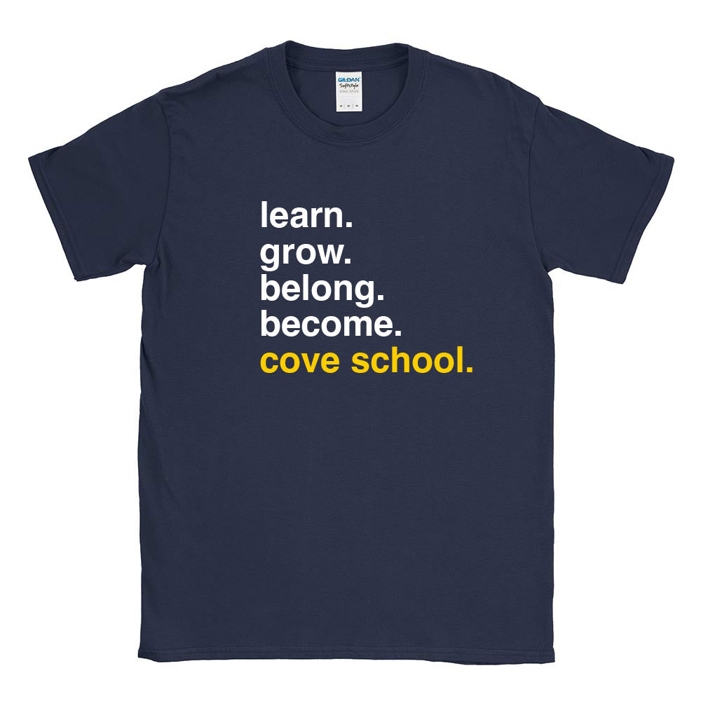 PILLARS OF GROWTH ~ COVE SCHOOL ~ youth & adult ~ classic unisex fit