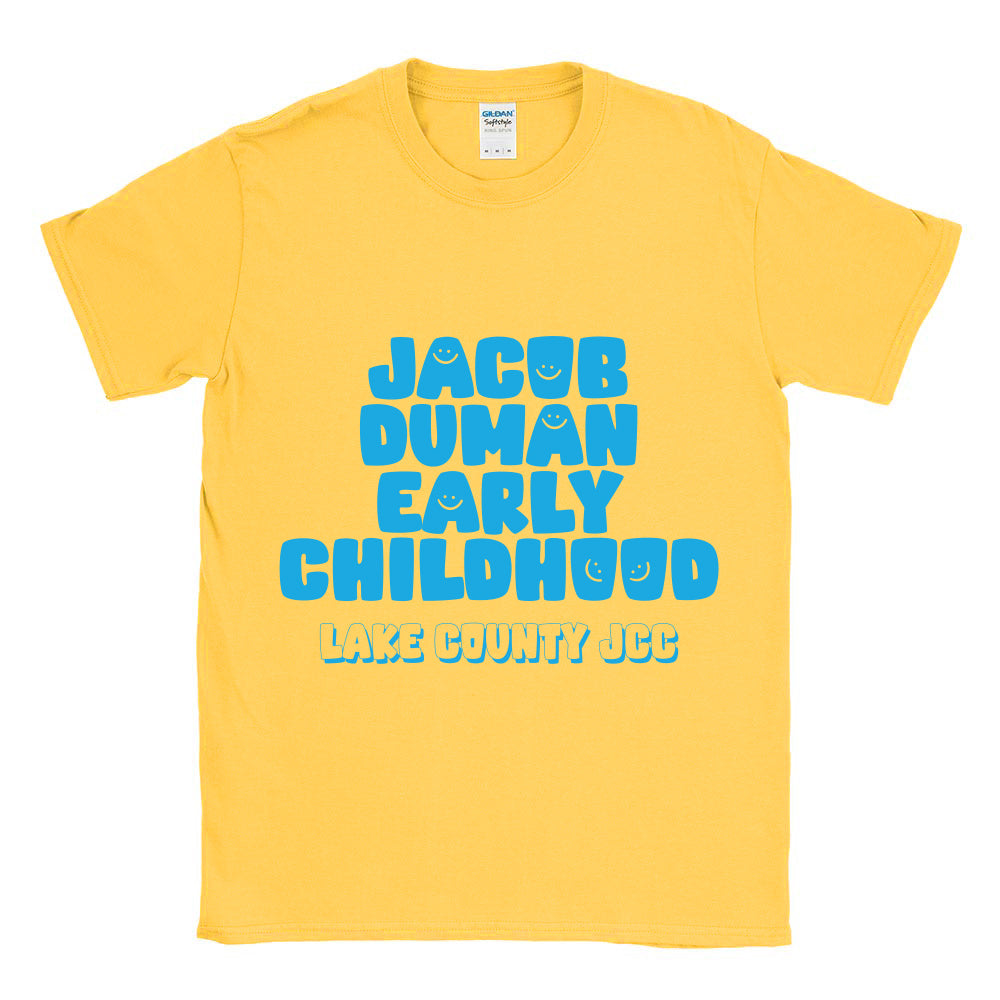 JACOB DUMAN EARLY CHILDHOOD ~ JACOB DUMAN EARLY CHILDHOOD AT LAKE COUNTY JCC ~ toddler tee