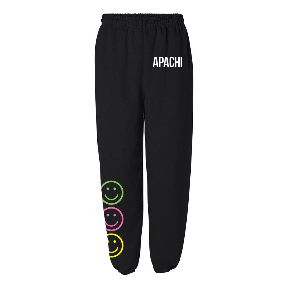 APACHI SMILEY TOWER SWEATPANTS ~ youth ~ classic unisex fit