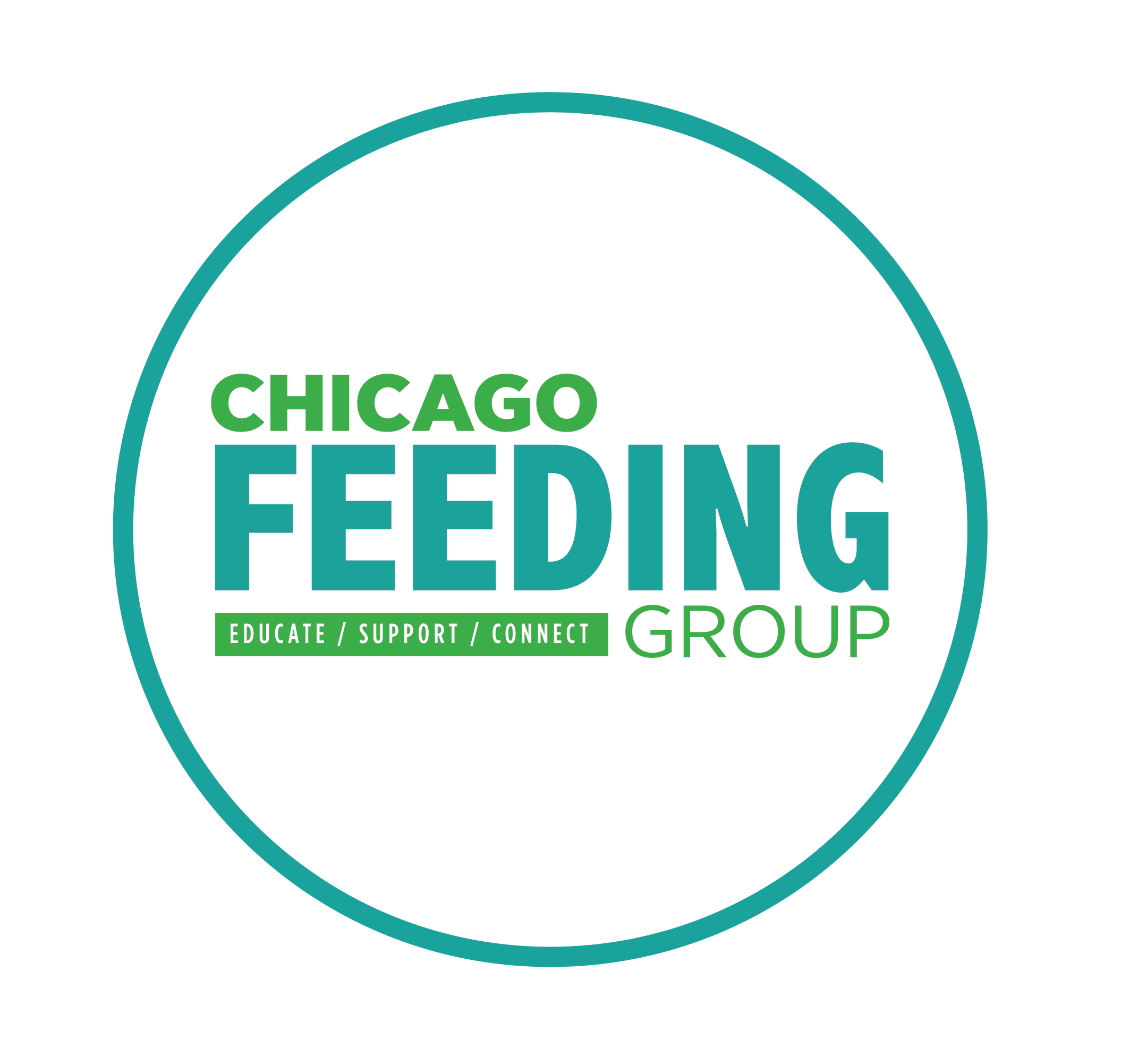 CHICAGO FEEDING GROUP FOOD PUN  Stickers - humanKIND