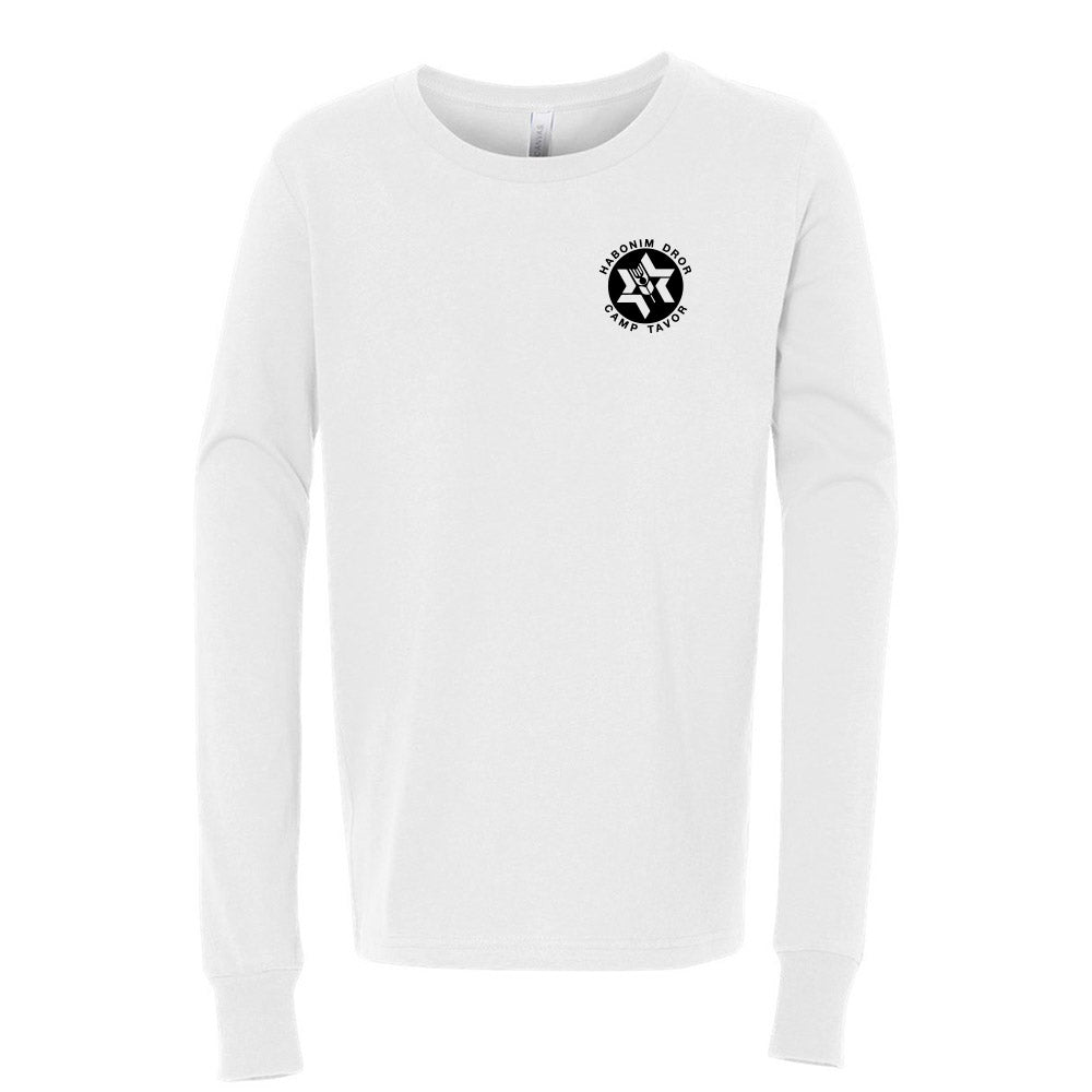 CAMP TAVOR YOUTH JERSEY LONG SLEEVE TEE bella + canvas
